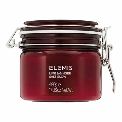 Elemis Lime and Ginger Salt GlowЭкзотический Сольный пилинг для тела Лайм-Имбирь 50765 фото