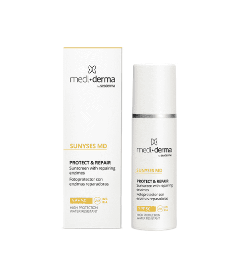 Sesderma Mediderma SUNYSES MD Facial Gel Cream SPF 50Сонцезахисний крем-гель СПФ 50 з ензимами 40005122 фото