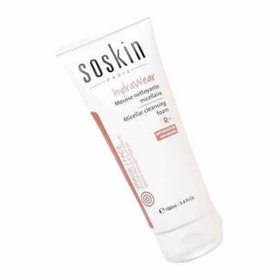 Soskin Micellar cleansing foam HydraWearОчищающая мицеллярная пенка для чувствительной кожи 20510 фото