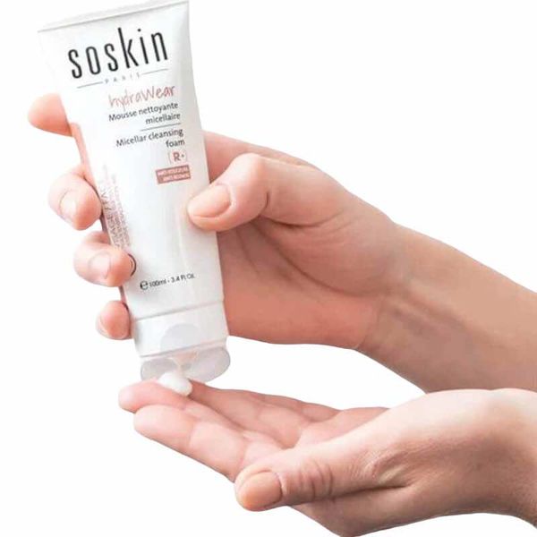 Soskin Micellar cleansing foam HydraWearОчищуюча міцелярна пінка для чутливої шкіри 20510 фото