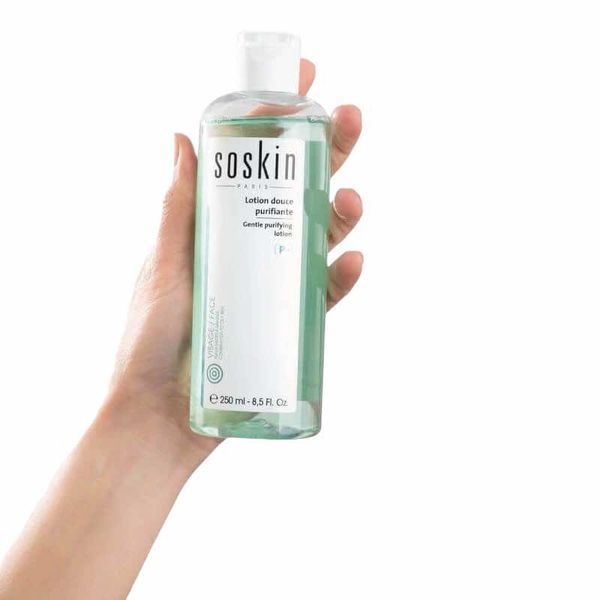 Soskin Gentle purifying lotion - combination or oily skіnОчищуючий лосьйон для жирної та комбінованої шкіри 30120 фото