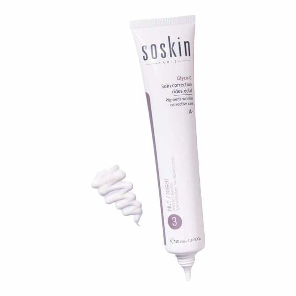 Soskin Glyco - C night creamКоректуючий догляд проти зморшок та пігментації 10250 фото