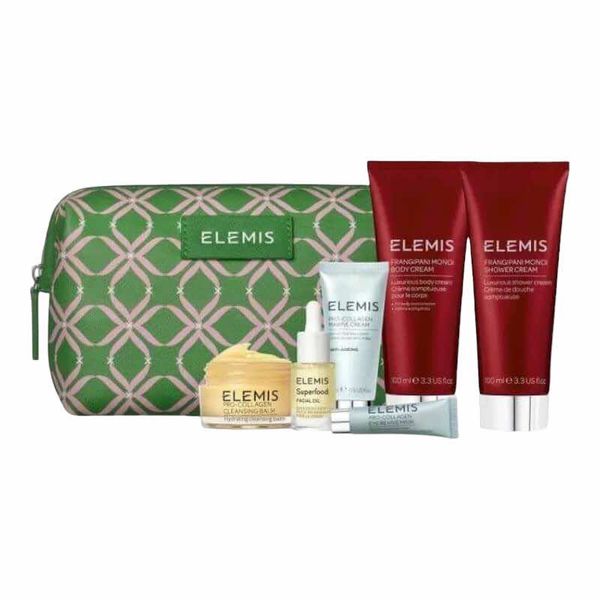 Elemis Kit: The Jetsetters Edit The Lux Face & Body TravellerКолекція бестселерів для обличчя та тіла у люкс косметичці 80209 фото