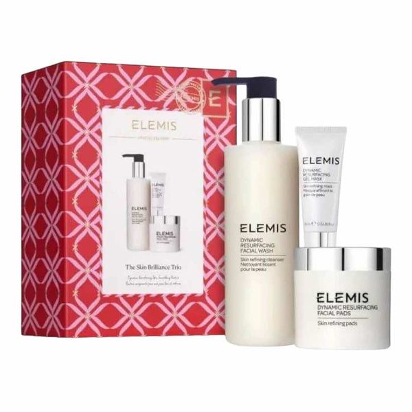 Elemis The Skin Brilliance Trio Dynamic Resurfacing Skin Smoothing RoutineПодарочное трио для сияния и шлифовки кожи 80213 фото