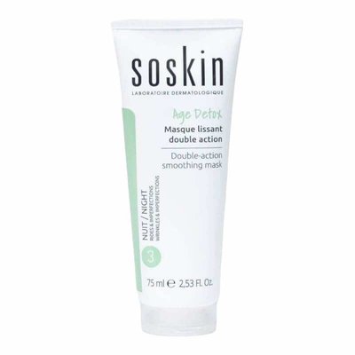 Soskin Dual action smoothing mask Age DetoxРозгладжуюча маска подвійної дії 40150 фото