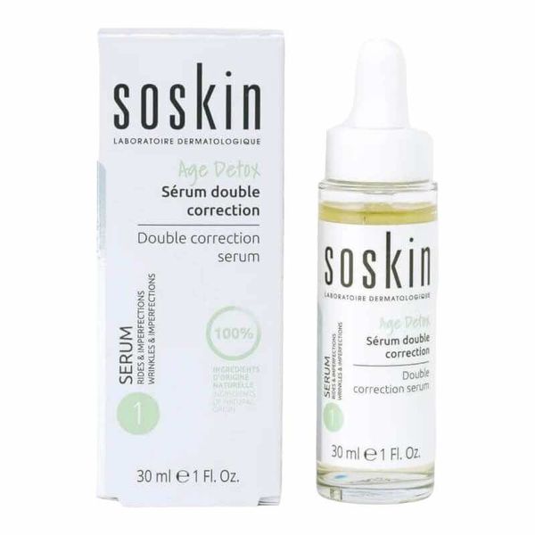 Soskin Dual correction serum Age DetoxСироватка подвійної корекції 40130 фото