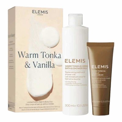 Elemis Kit: Warm Tonka & Vanilla Body DuoНабір Дует для тіла Ароматний Мигдаль і Ваніль 88812 фото