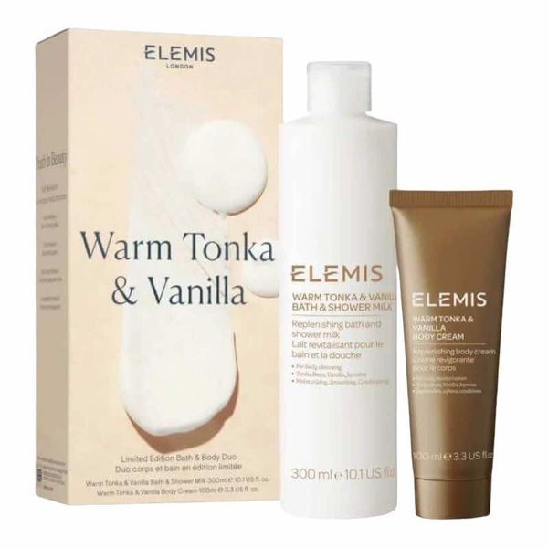 Elemis Kit: Warm Tonka & Vanilla Body DuoНабор Дуэт для тела Ароматный Мигдаль и Ваниль 88812 фото